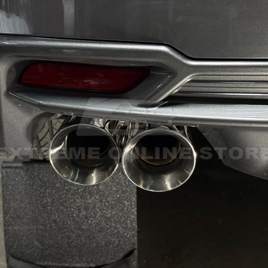 2025-Up Toyota Camry Muffler Delete Single Exit | Burnt Tip Axle Back Exhaust image 8