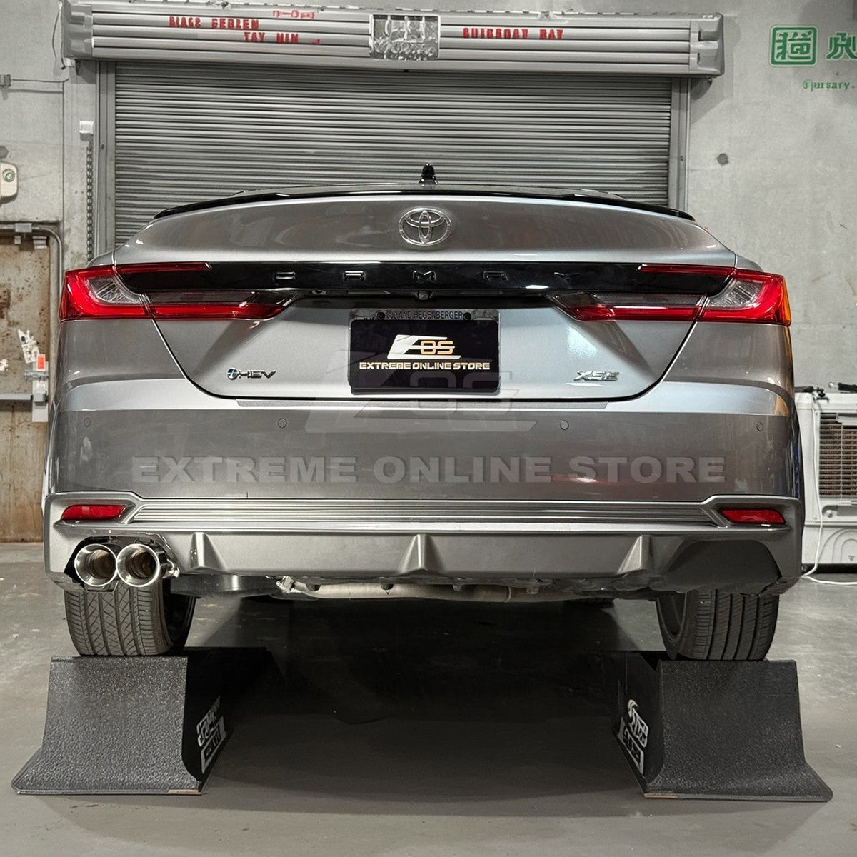 2025-Up Toyota Camry Muffler Delete Single Exit | Burnt Tip Axle Back Exhaust image 3
