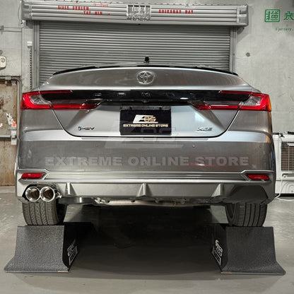 2025-Up Toyota Camry Muffler Delete Single Exit | Burnt Tip Axle Back Exhaust image 3