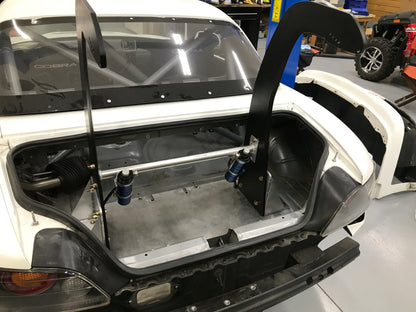 GT-1000 71"  Carbon Fiber Swan Neck Wing-Universal