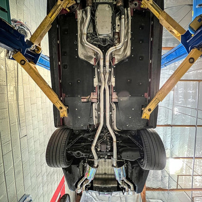 2016-2019 Cadillac CTS-V Muffler Resonated Cat Back Exhaust image 2