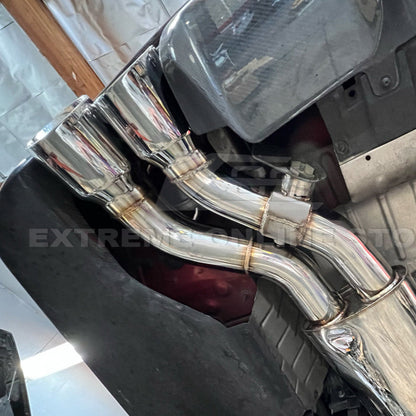 2016-2019 Cadillac CTS-V Muffler Resonated Cat Back Exhaust image 16