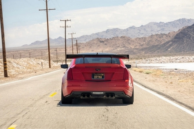 GTC300 Carbon Fiber Adjustable Wing-2016-2019 Cadillac ATS-V