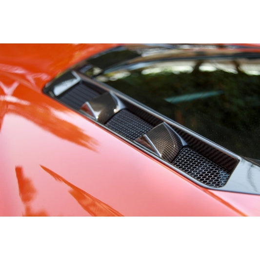Carbon Fiber Rear Hatch Vents-Chevrolet Corvette C8 & C8 Z06