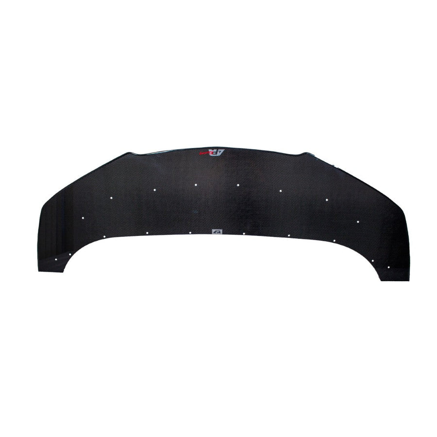 Carbon Fiber Front Wind Splitter w/ Rods - 2020-2023 Ford S550 Mustang Shelby GT500