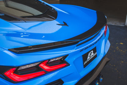 Carbon Fiber Rear Spoiler Delete - Chevrolet C8 Corvette Z06/E-ray/ZR1/ Grand Sport