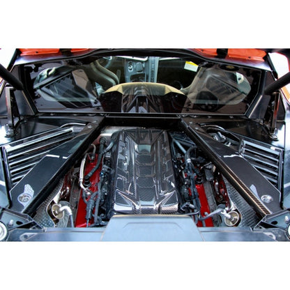 Carbon Fiber Engine Plenum Cover and Appearance Panels Package-Chevrolet C8  Corvette
