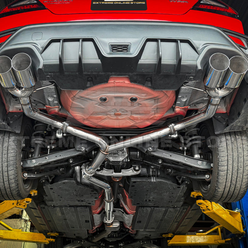 2022-Up Subaru WRX | 3 to 2.5 Piping T304 Stainless Steel Resonated Mid Pipe image 4
