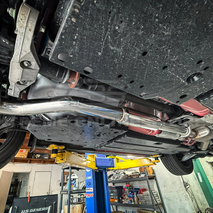 2022-Up Subaru WRX | 3 to 2.5 Piping T304 Stainless Steel Resonated Mid Pipe image 6