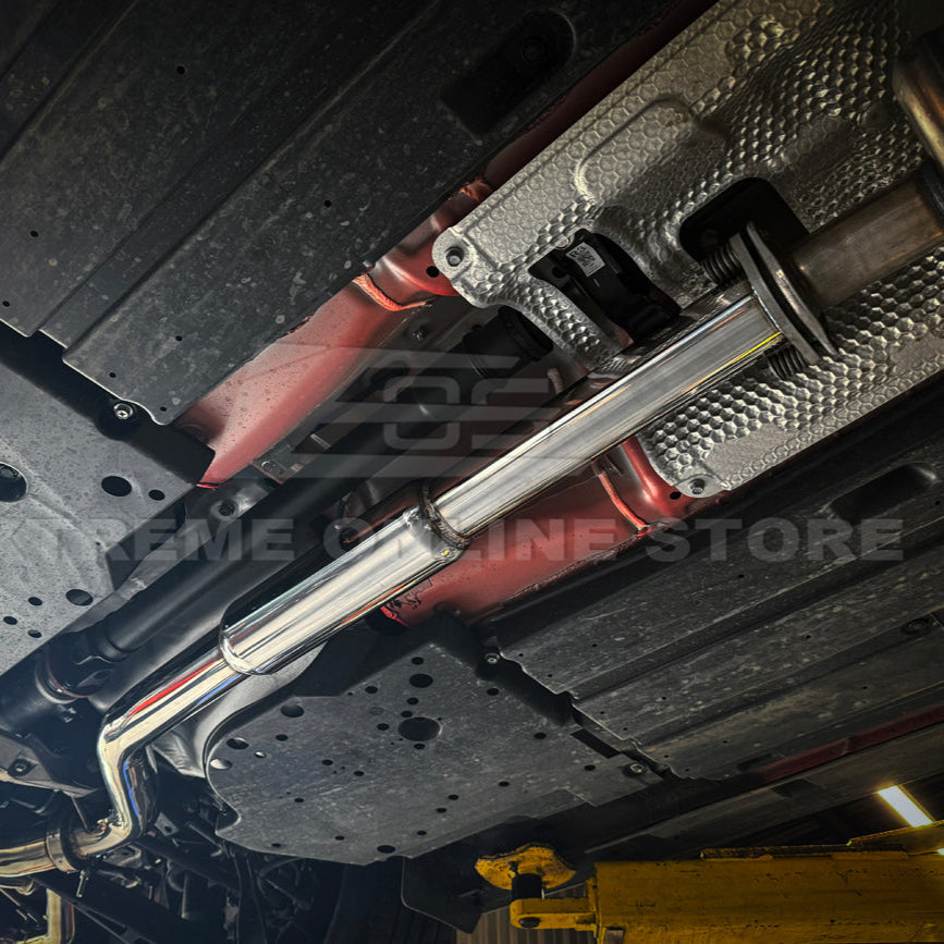 2022-Up Subaru WRX | 3 to 2.5 Piping T304 Stainless Steel Resonated Mid Pipe image 8