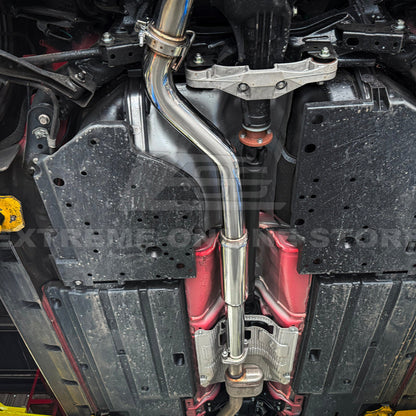 2022-Up Subaru WRX | 3 to 2.5 Piping T304 Stainless Steel Resonated Mid Pipe image 10