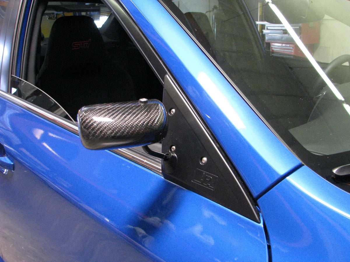 Formula GT3 Carbon Fiber Mirror/Black- 2008-2014 Subaru Impreza WRX/ STI