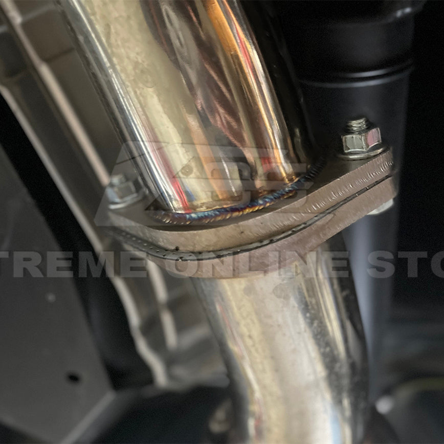 2015-21 Subaru WRX / STi Axle Back Quad Burnt Tips Exhaust image 4
