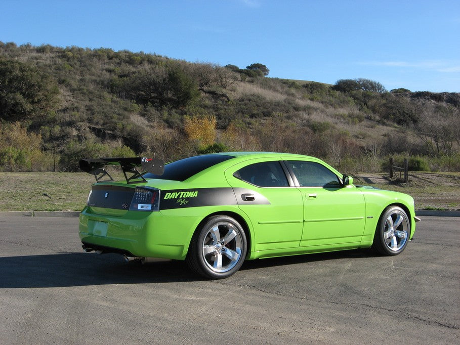 GTC-300 67" Carbon Fiber Adjustable Wing - 2006-2011 Dodge Charger