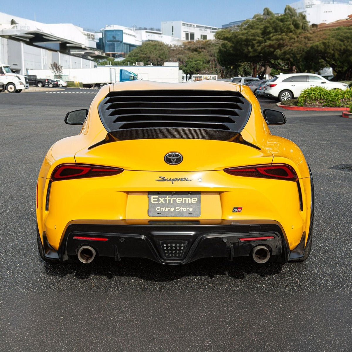 2020-Up Toyota GR Supra Rear Window Louver image 5