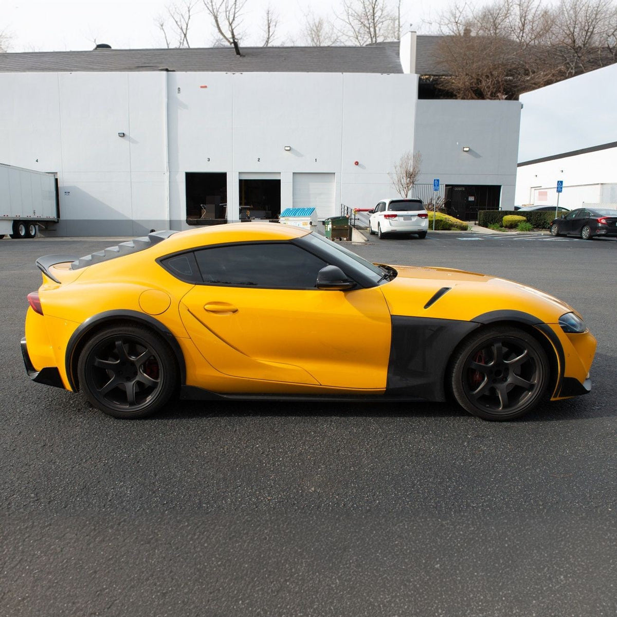 2020-Up Toyota GR Supra Rear Window Louver image 14