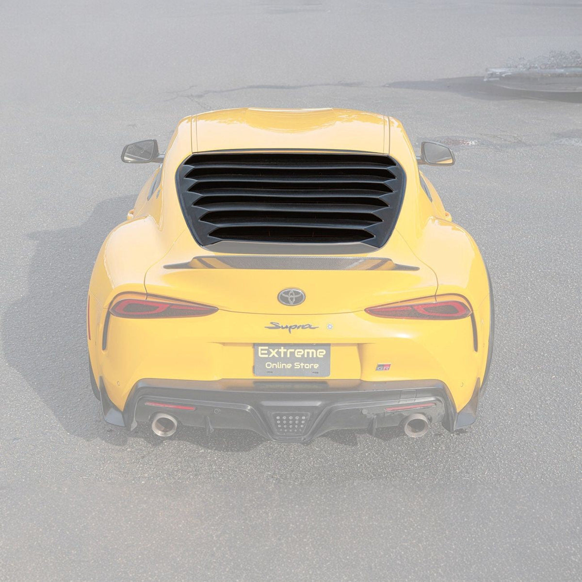 2020-Up Toyota GR Supra Rear Window Louver image 1