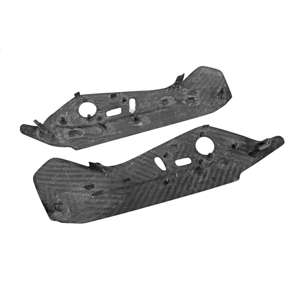 Carbon Fiber Right and Left Outer Seat Panel Trim - Lamborghini Aventador