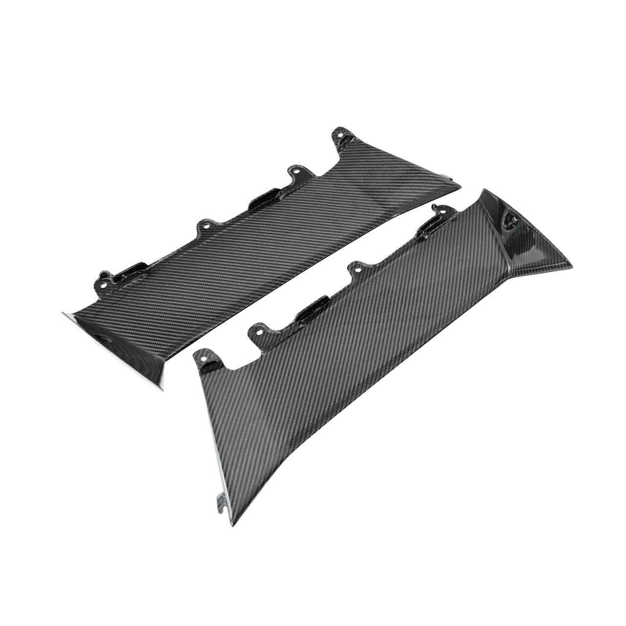 Carbon Fiber Rear Quarter Fender Side Scoops Aventador Lamborghini