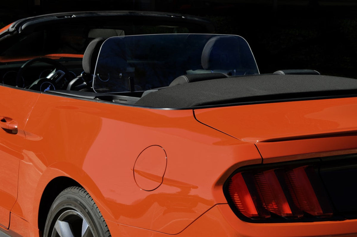 2015+ Mustang Convertible WindRestrictor® Add On Front Mount image 9