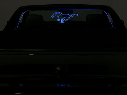 2015+ Mustang Convertible WindRestrictor® Add On Front Mount image 12