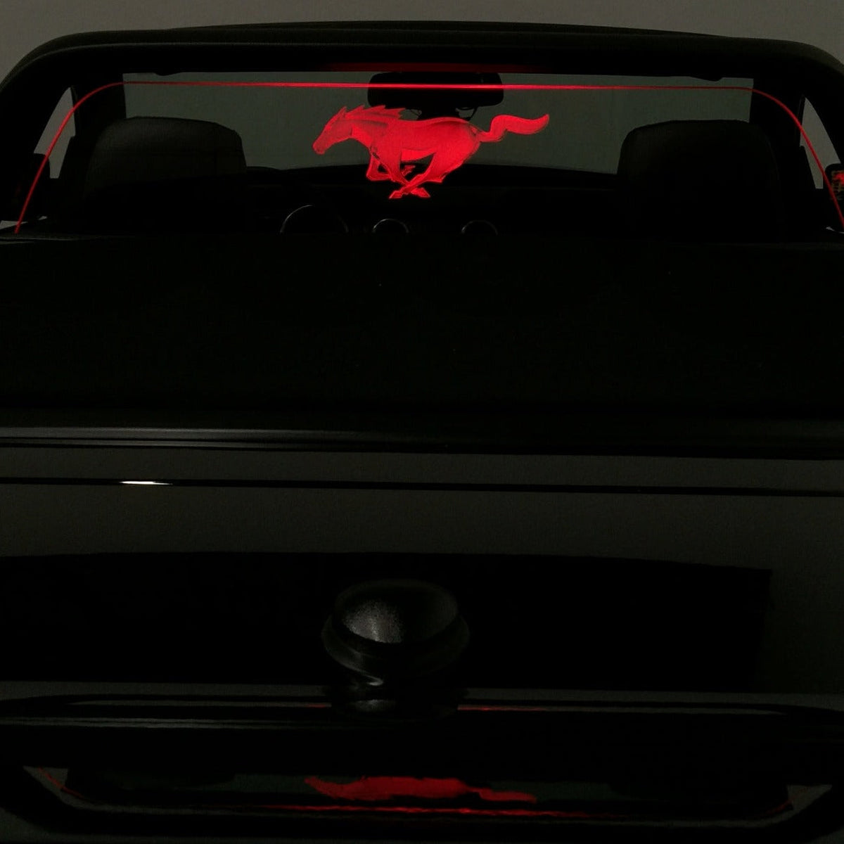 2015+ Mustang Convertible WindRestrictor® Add On Front Mount image 16