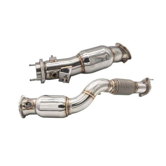 2021-Up BMW G80 M3 G82 M4 Engine Race Cat Down Pipes image 1