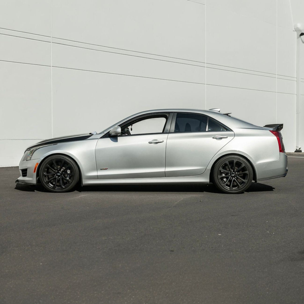 2016-2019 Cadillac ATS-V Dry Carbon Fiber Front Mud Flaps Splash Guards image 8