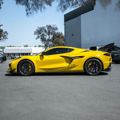 Corvette C8 Ray / Z06 / ZR1 Dry Carbon Fiber Front & Rear Mud Flaps image 51