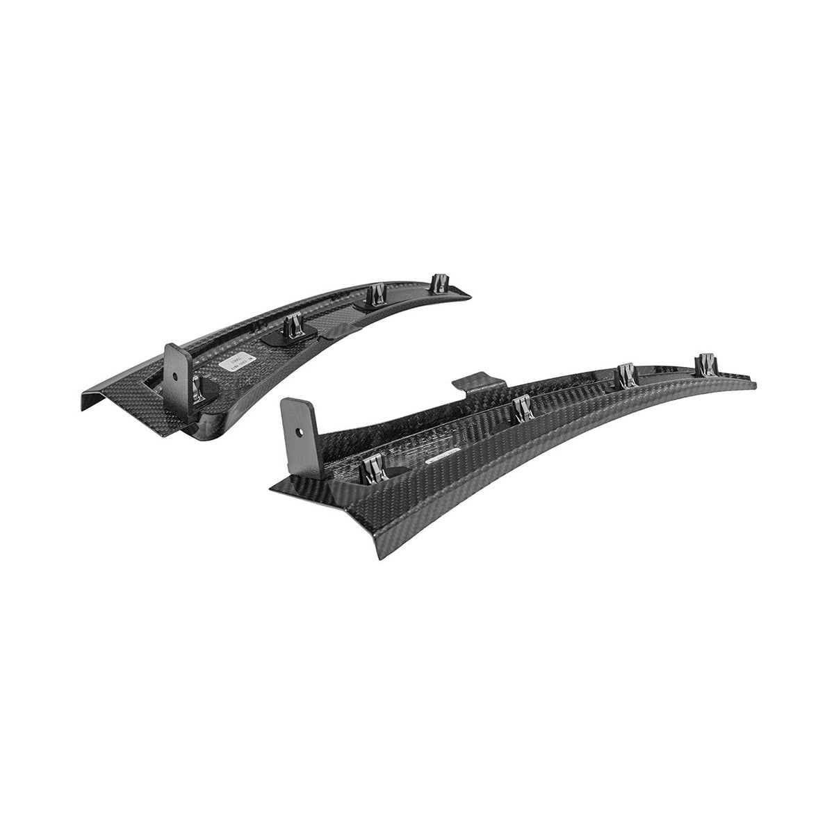 Corvette C8 Ray / Z06 / ZR1 Dry Carbon Fiber Front & Rear Mud Flaps image 50