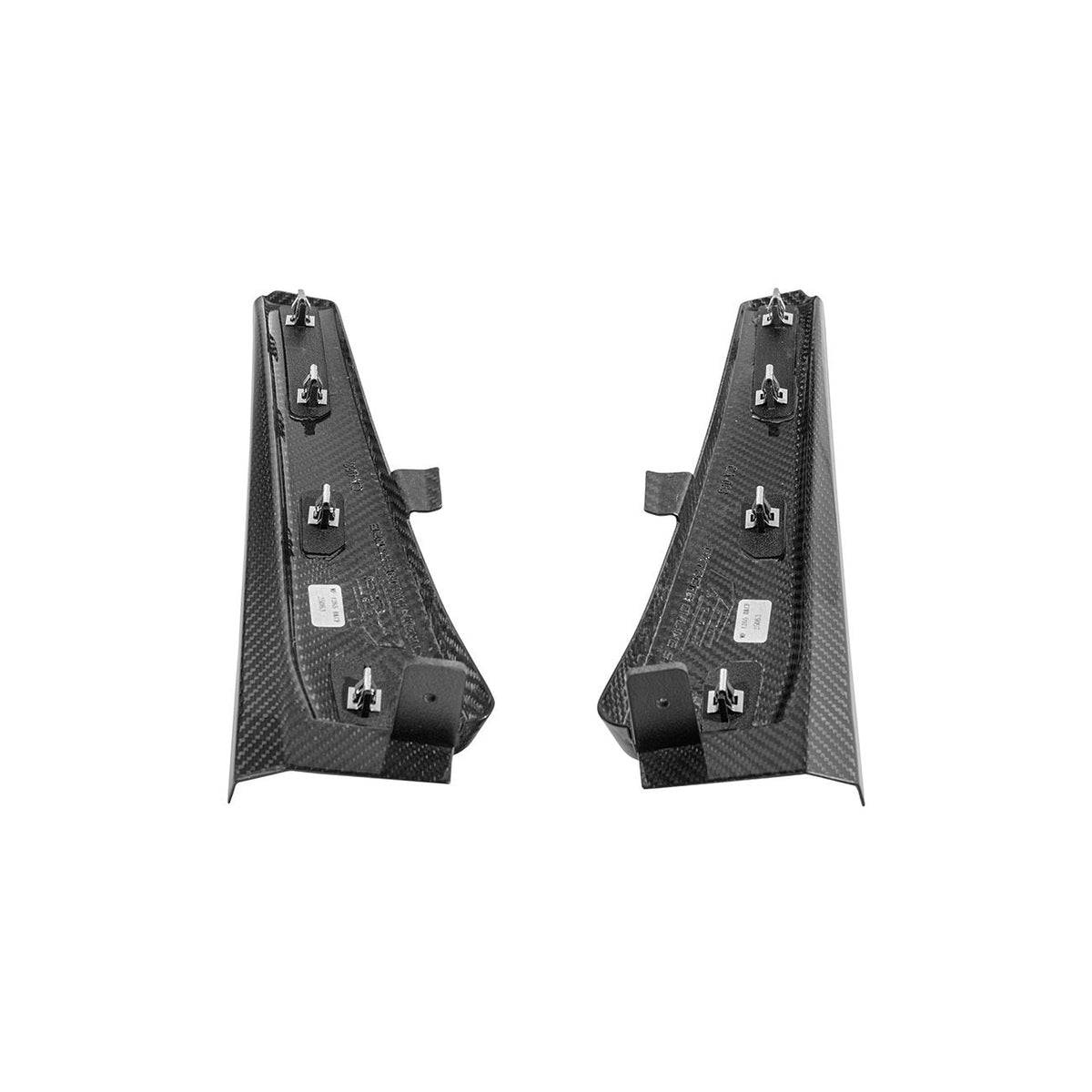 Corvette C8 Ray / Z06 / ZR1 Dry Carbon Fiber Front & Rear Mud Flaps image 26