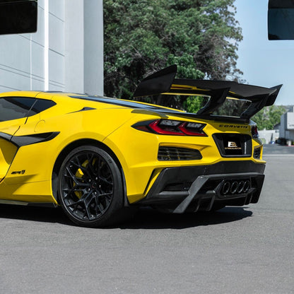 Corvette C8 Ray / Z06 / ZR1 Dry Carbon Fiber Front & Rear Mud Flaps image 35