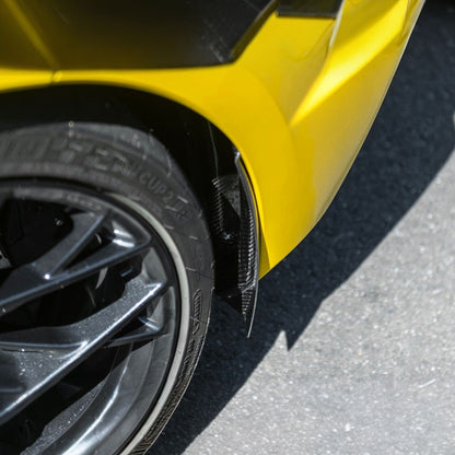 Corvette C8 Ray / Z06 / ZR1 Dry Carbon Fiber Front & Rear Mud Flaps image 44