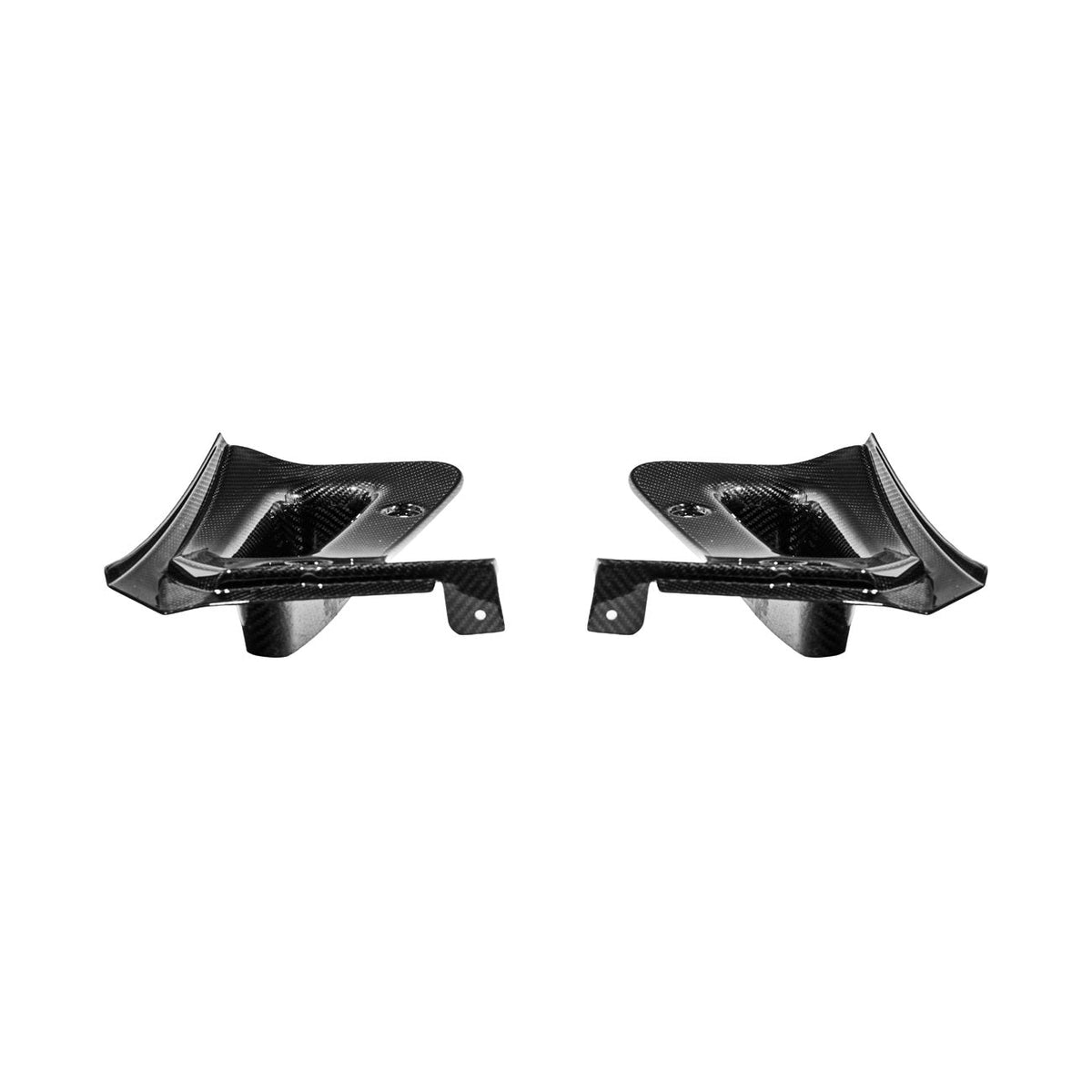 Corvette C8 Ray / Z06 / ZR1 Dry Carbon Fiber Front & Rear Mud Flaps image 36