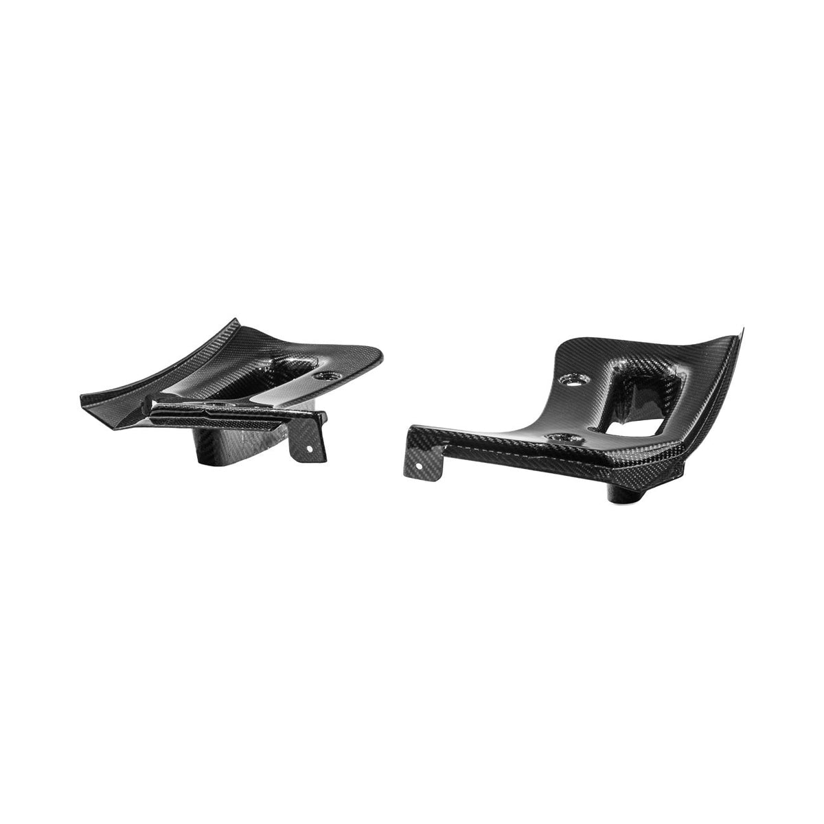 Corvette C8 Ray / Z06 / ZR1 Dry Carbon Fiber Front & Rear Mud Flaps image 40