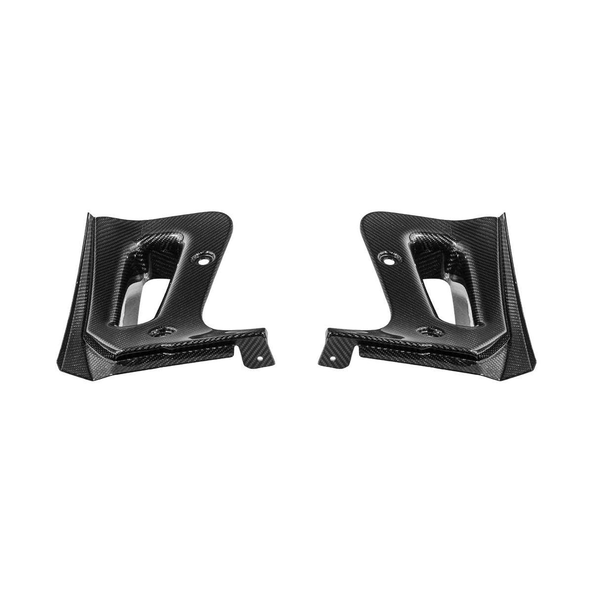 Corvette C8 Ray / Z06 / ZR1 Dry Carbon Fiber Front & Rear Mud Flaps image 42