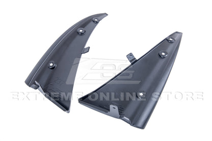 Corvette C7 GM Enhanced Texture Front Splash Guards image 3
