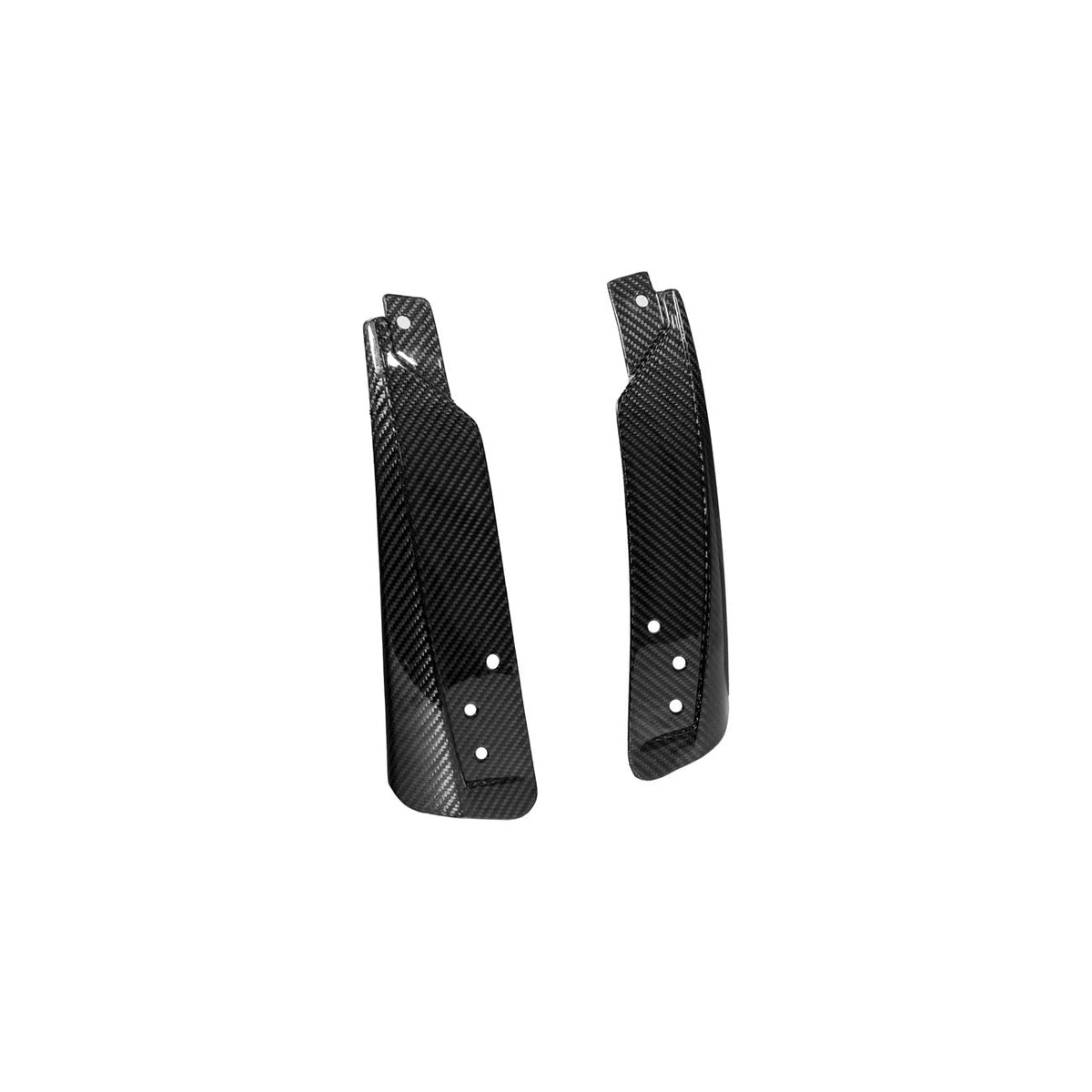 2024-Up Ford Mustang Carbon Fiber Performance XL Extended Front & Rear Mud Flap Splash Guards image 2