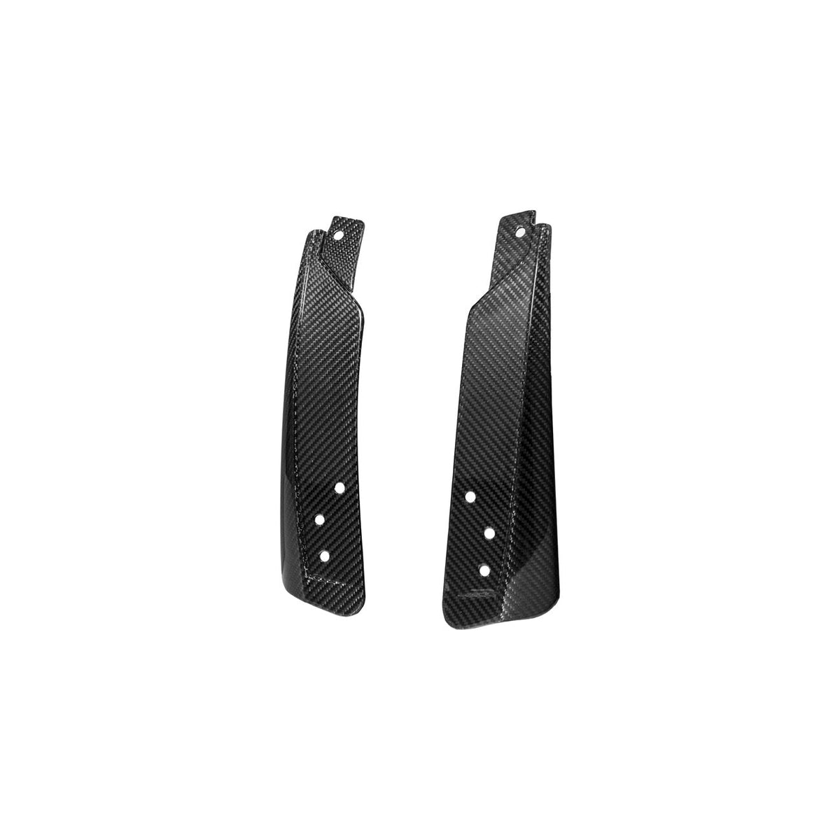 2024-Up Ford Mustang Carbon Fiber Performance XL Extended Front & Rear Mud Flap Splash Guards image 5
