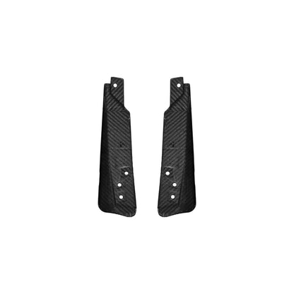 2024-Up Ford Mustang Carbon Fiber Performance XL Extended Front & Rear Mud Flap Splash Guards image 9