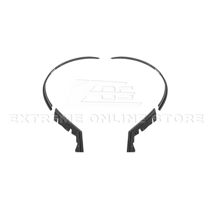 2024-Up Ford Mustang S650 DRY CARBON FIBER Rear Quarter Fender Flare Extension image 29