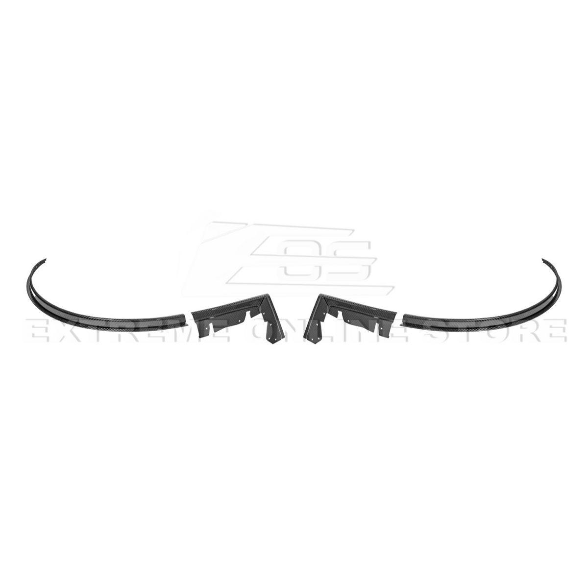 2024-Up Ford Mustang S650 DRY CARBON FIBER Rear Quarter Fender Flare Extension image 26