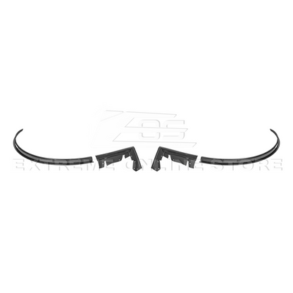 2024-Up Ford Mustang S650 DRY CARBON FIBER Rear Quarter Fender Flare Extension image 26