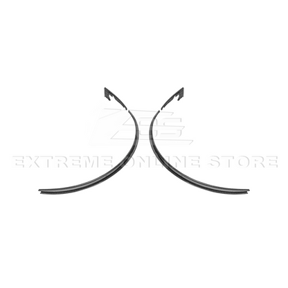 2024-Up Ford Mustang S650 DRY CARBON FIBER Rear Quarter Fender Flare Extension image 30