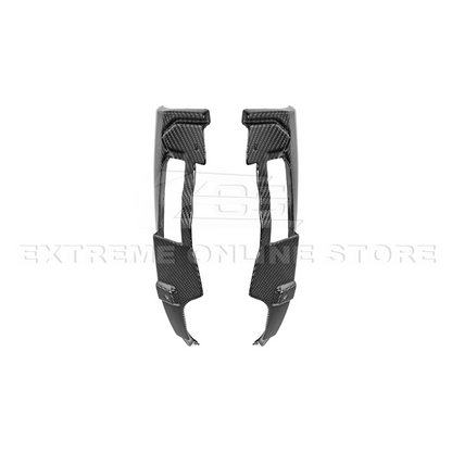 2024+ Ford Mustang DRY CARBON FIBER Fender Flares Mud Flap image 82