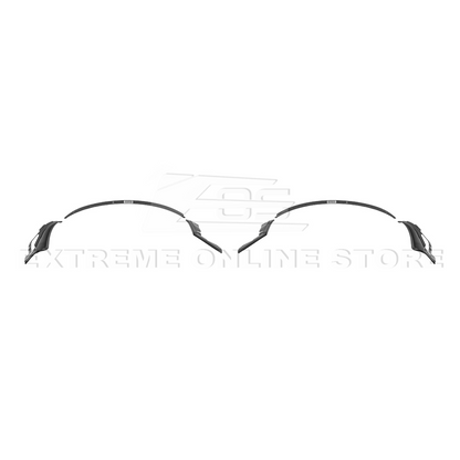 2024+ Ford Mustang DRY CARBON FIBER Fender Flares Mud Flap image 78