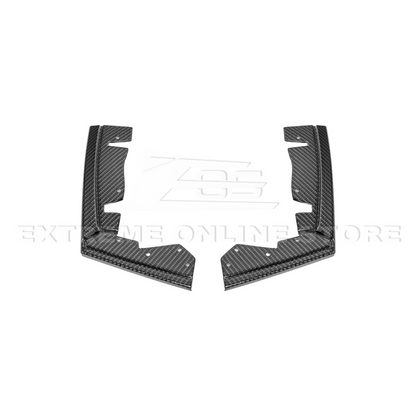 2024+ Ford Mustang DRY CARBON FIBER Fender Flares Mud Flap image 35