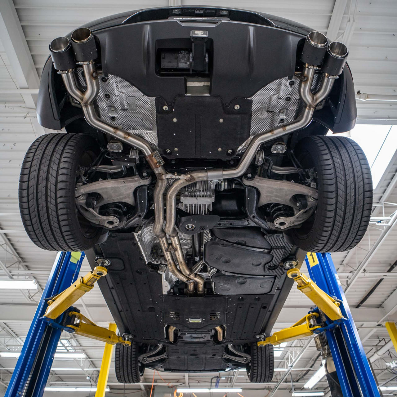 Fabspeed Porsche Macan 2.0L Rear Slip-on Sport Exhaust (2022+)