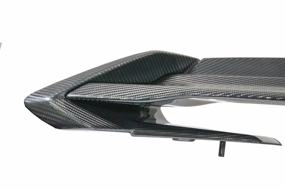 Carbon Fiber Spoiler with Gurney -  2024-Current Ford S650 Mustang Dark Horse