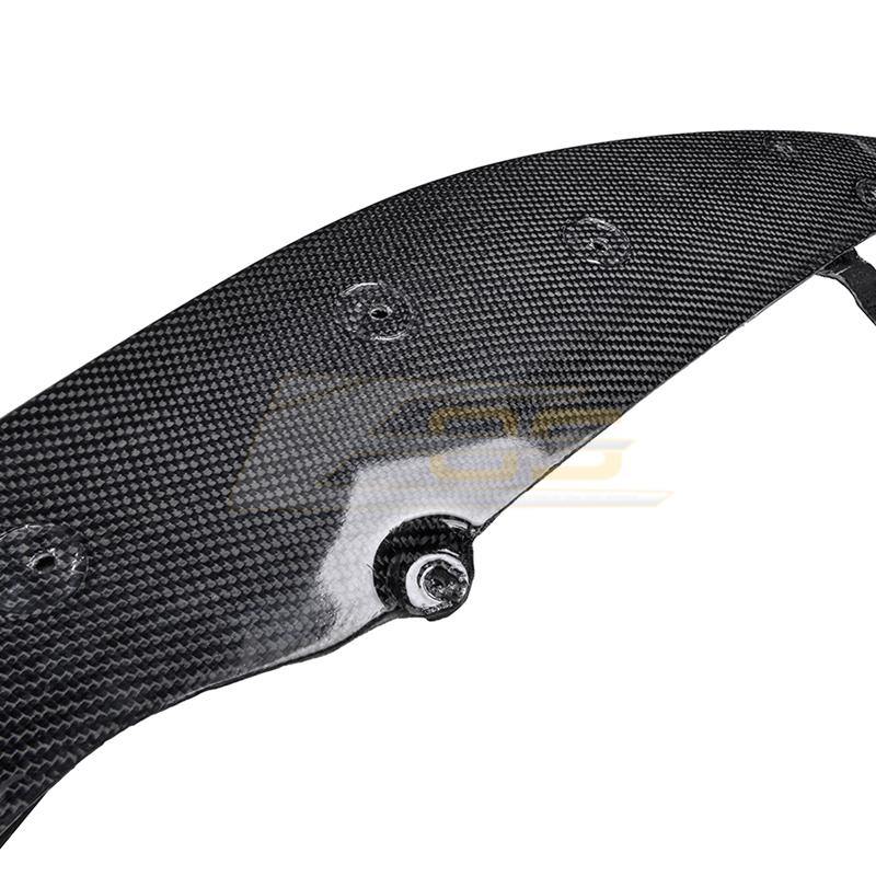 2015-20 BMW F82 M4 Carbon Fiber Front Splitter W/ Side Skirts image 6